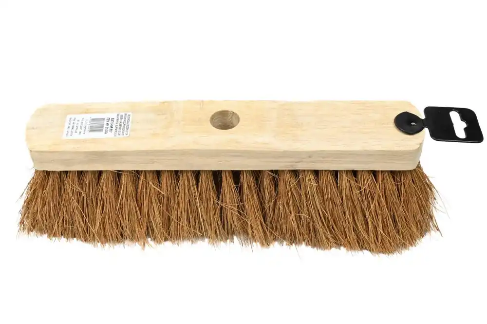 Express Levering Benson Zaalbezem - 30 cm - Zachte Kokosvezel - Houten Bezemkop