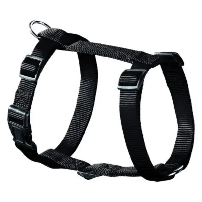 Benson Hondentuig Maat L - Verstelbaar - Zwart - Nylon Favoriet
