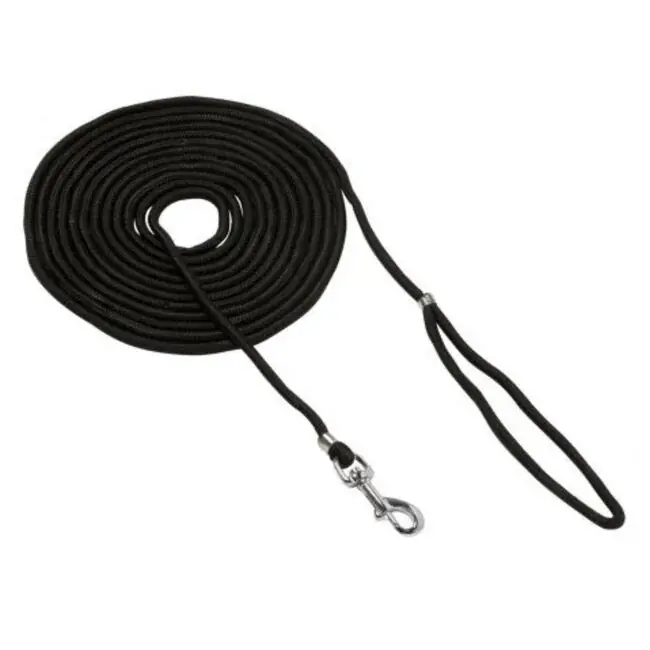 Benson Zoeklijn voor Honden - 10 Meter - Zwart - Trainingslijn Op = Op