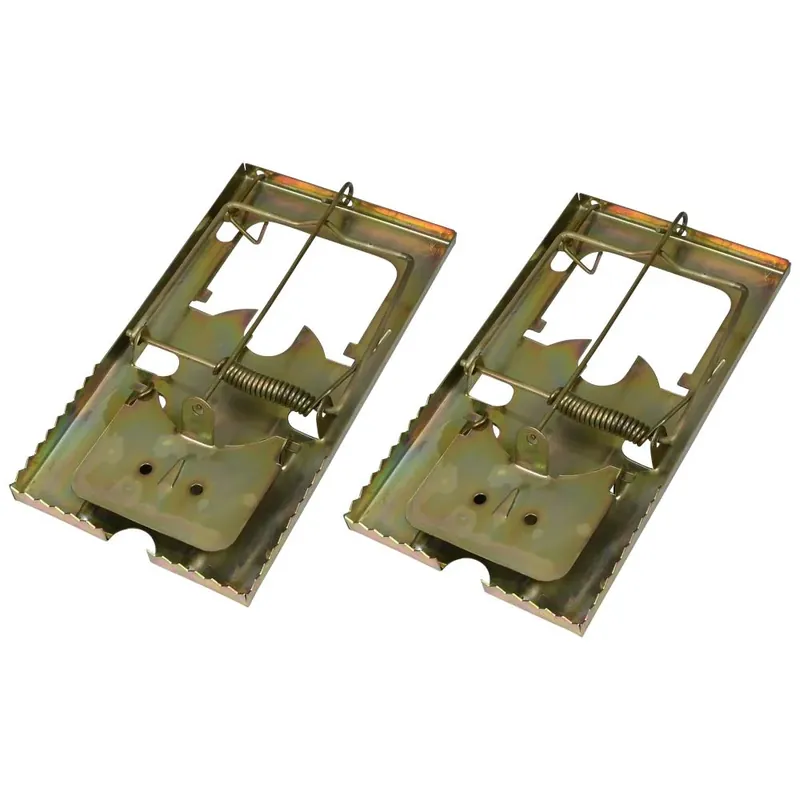 Benson Metalen Muizenval Jumbo - 17 x 9 cm - Ongediertebestrijding Weekendaanbieding