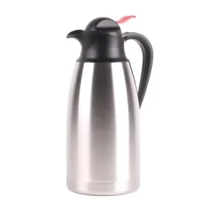 Benson Thermoskan RVS – 1,1 Liter – Dubbelwandig Geïsoleerd – Met Handvat Koop Vandaag