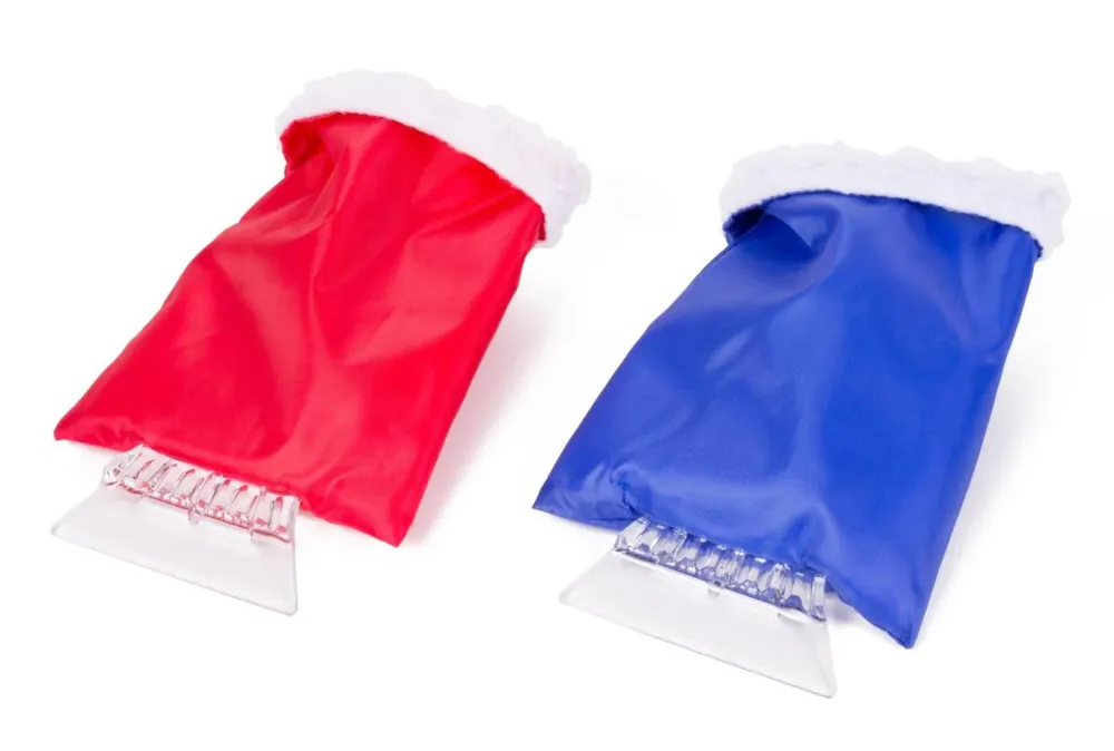 Laatste Versie Benson IJskrabber met Gevoerde Handschoen – Warm & Droog – Kleurenmix