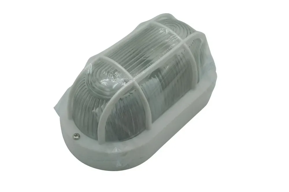 Benson Bulleye Lamp Ovaal – Wit – E27 Fitting – IP54 Beperkte Voorraad